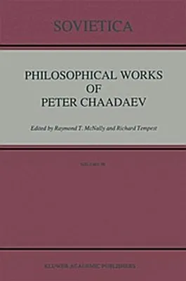 Image de Œuvres philosophiques de Piotr Tchaadaïev