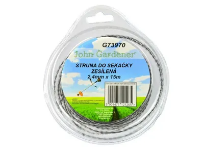 Obrázok produktu pre GEKO Lanko zosilnené do vyžínačov 2,4mm 15m karbon
