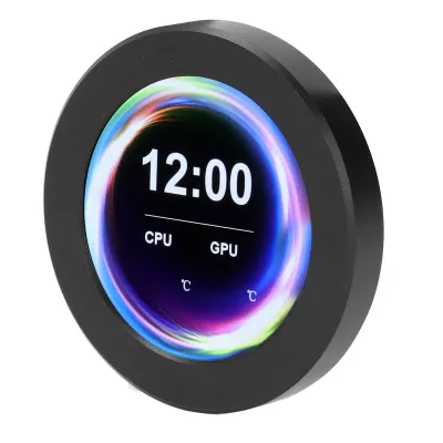 Obrázek produktu pro Obrazovka displeje AIO,Sada pro upgrade obrazovky displeje AIO,2,1palcová obrazovka displeje AIO,Obrazovka kapalinového chladiče CPU,LCD obrazovka kapalinového chladiče CPU,Obrazovka monitoru teploty CPU,Počítačové příslušenství,Díly pro PC