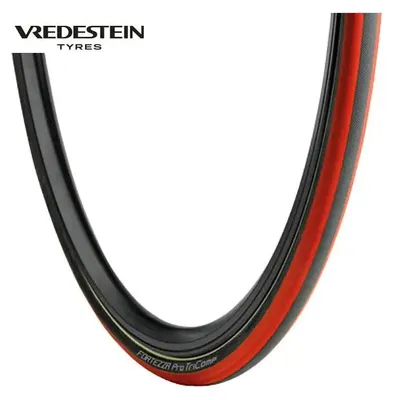Zdjęcie produktu dla Vredestein 21-622 Fortezza Pro Tube schwarz-rot 28040