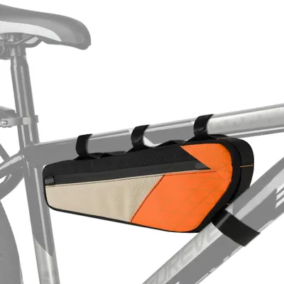 Productafbeelding van Fietstas voor Frame, Waterdichte Centrale Buis met Reflecterende Strepen