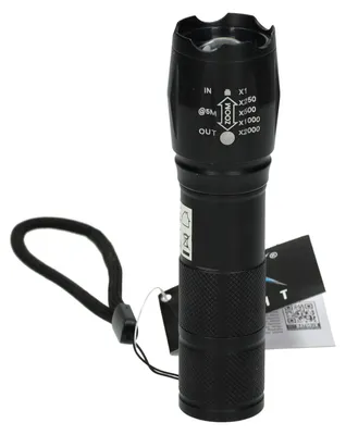 Produktbild von Taschenlampe schwarz, 13cm