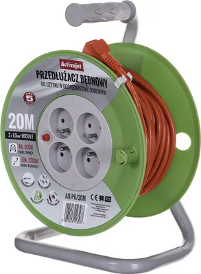 Obrázok produktu pre Przedłużacz bębnowy 20 m Activejet