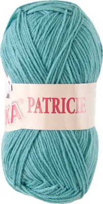 Produktbild von 50g Strickgarn Patricie by Vlnika Garn Wolle Strickwolle Sommergarn Farbwahl, Farbe:eisblau