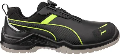 Produktbild von Puma Safety Puma Sicherheitshalbschuh Krypton Green Disc Low S3S ESD FO SR 644320 Gr. 42 schwarz/grün