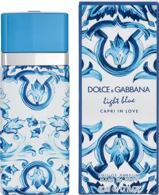 Zdjęcie produktu dla Dolce&Gabbana Light Blue Capri In Love, Kobiety, 50 ml, Perfumy w płynie, Jaśmin, Herbata, Jabłko, ALCOHOL DENAT., PARFUM (FRAGRANCE), AQUA (WATER), LIMONENE, CITRONELLOL, ALPHA-ISOMETHYL IONONE,...