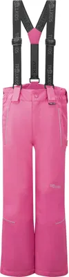 Produktbild von TROLLKIDS Holmenkollen Kinder Skihose Slim Fit mit abnehmbaren Trägern pink 152