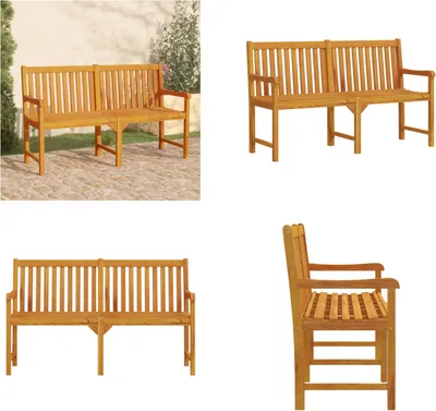 Produktbild von vidaXL Gartenbank 150 cm Massivholz Akazie - Gartenbank - Gartenbänke - Holzbank - Terrassenbank