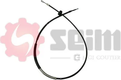 Produktbild von SEIM Handbremsseil Seilzug Feststellbremse für AUDI A4 Avant (8ED, B7) Hinten Links 554014