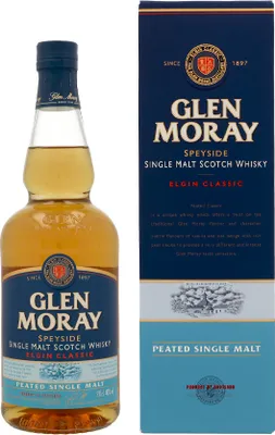 Produktbild von Glen Moray Peated Speyside Single Malt Scotch Whisky 0,7l, alk. 40 % obj