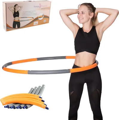Obrázok produktu pre Fitness obruč 1,5 kg, oranžová, pre dospelých