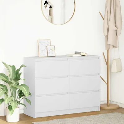 Produktbild von vidaXL Sideboard Weiß 100x35x76 cm Holzwerkstoff