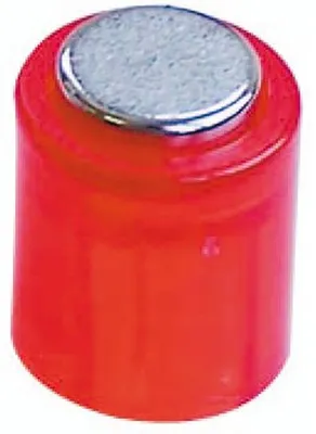 Produktbild von Magnet Power Zylinder 14x19mm VE=6 Stück rot