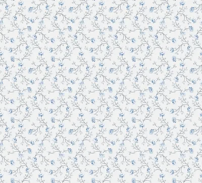 Immagine prodotto di Sanders & Sanders carta da parati fiori blu 53 cm x 10 m