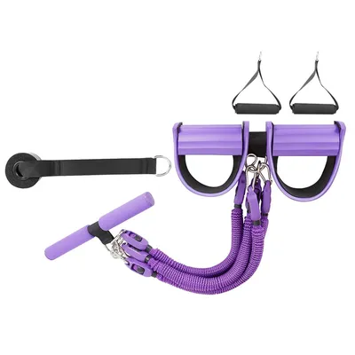 Produktbild von Fitnessbänder-Set ,Widerstandsbänder & Resistance Bands für Krafttraining, Klimmzughilfe und Workout zu Hause, Expander mit Griffen, Fußschlaufen