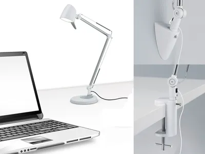 Immagine prodotto di Lampada da tavolo a LED dimmerabile orientabile bianca