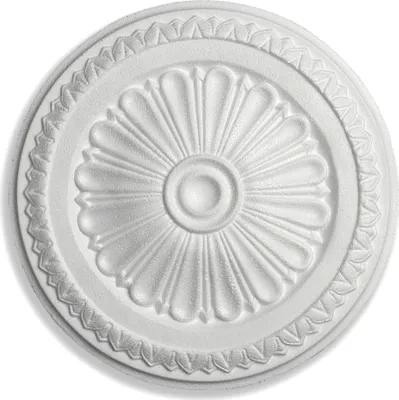 Produktbild von Decosa Rosette Donatella, weiß, Ø 32 cm - 1 Stück