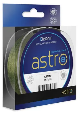 Produktbild von Delphin ASTRO 8 grün 0,27mm 20,0kg 130m