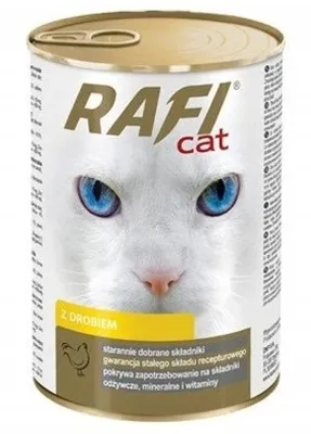 Produktbild von DOLINA NOTECI Rafi Cat mit Geflügel - Nassfutter für Katzen - 415g