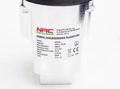 Zdjęcie produktu dla Nac pompa membranowa 280w vpe28-l