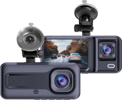 Produktbild von Denver CCT-2500 Dual Dashcam Front/Innen, G-Sensor & 2″ Display