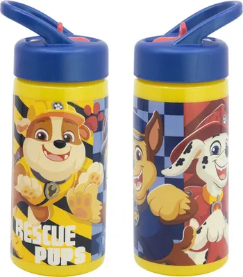 Produktbild von Paw Patrol Chase Rubble Marshall Wasserflasche Trinkflasche Flasche 410 ml