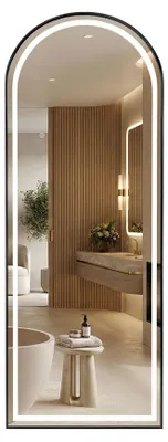 Obrázok produktu pre Zrkadlo Rea Orbit 50X160 Led Čierna