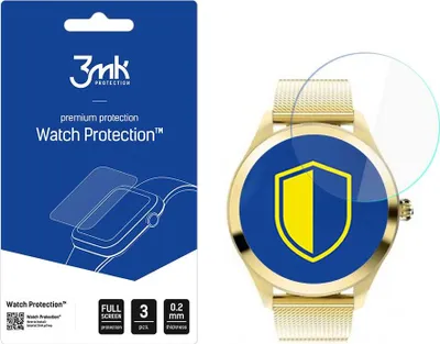Produktbild von 3mk Display Hybridglas Watch Protection für Rubicon RNAE36 0,2mm (3 Stück)