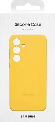 Obrázok produktu pre Samsung Silicone Case Yellow, Ochranný obal, Samsung, Galaxy S24, 15,8 cm (6.2"), Žltá