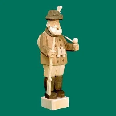 Produktbild von Räucherfigur Förster geschnitzt Höhe 18cm NEU