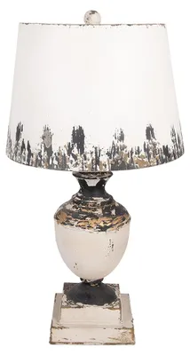 Obrázok produktu pre Stolová lampa Clayre & Eef Ø 32x60 cm béžová kovová