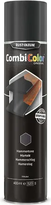 Produktbild von Rust-Oleum CombiColor Hammerschlag Spraydose Schwarz