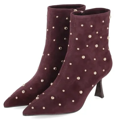 Immagine prodotto di Stivaletti da donna Kaerlek modello GERONA, color marrone, in pelle scamosciata, taglia 41