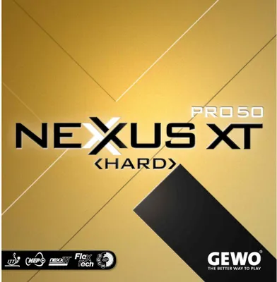 Produktbild von GEWO Belag Nexxus XT Pro 50 Hard schwarz 2,1 mm