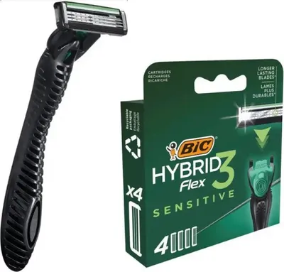 Immagine prodotto di Lama Flex 3 Ibrida sensibile BL4 BIC
