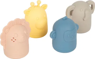 Produktbild von small foot Silikon Badespielzeug Set, Sand-, Matsch- und Wasserspielzeug, Silikon, ab 12 Monate, 12753