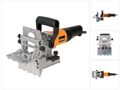 Produktbild von Triton TDJ600 Handdübelmaschine Dübelfräse 710 Watt 0 - 90° Winkel Dübelbohrmaschine