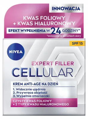 Immagine prodotto di Nivea Krem Przeciwzmarszczkowy Cellular Expert Filler Dzień SPF15 50 ml