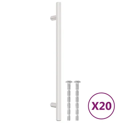 Produktbild von vidaXL Möbelgriffe 20 Stk. Silbern 192 mm Edelstahl