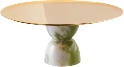 Produktbild von Sambonet Madame Edelstahl/PVD Gold Schale a.Fuß 26 cm 55395GD2