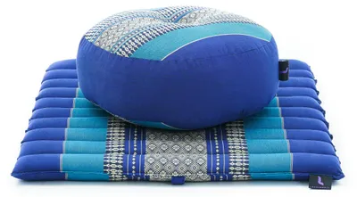 Produktbild von Leewadee Kompaktes Zafu & Zabuton Meditationsset 50 x 50 cm Kapok