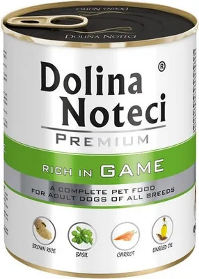 Zdjęcie produktu dla Dolina Noteci Premium Mokra karma dla psów dziczyzna puszka 800 g