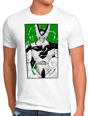 Produktbild von style3 Overwhelming Cell Herren T-Shirt super dragon saiyan z gt