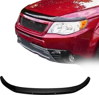 Immagine prodotto di Deflettore cofano motore con protezione anti-insetti per Subaru Forester 2008-2013 scuro