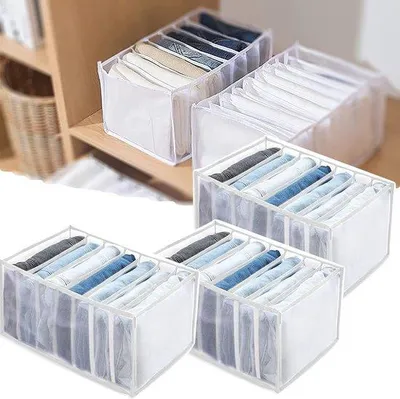 Immagine prodotto di Organizer per armadi pieghevole – Sistema di stoccaggio per cassetti