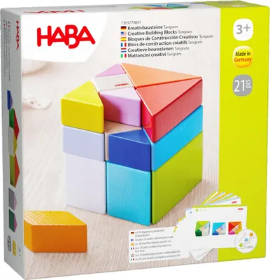 Produktbild von 3D-Legespiel Tangram-Würfel
