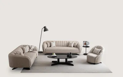 Produktbild von Sofagarnitur 331 Sitzer Set Design Sofa Polster Couchen Couch Modern Luxus Neu
