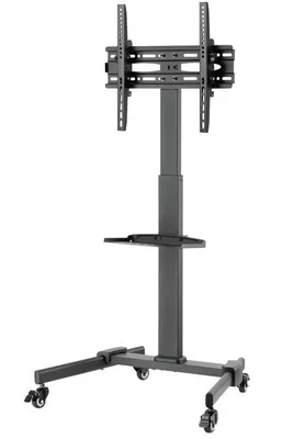 Obrázok produktu pre Cabletech UCH0218 Mobilný držiak na kolieskach pre televízory s uhlopriečkou 32” – 55”, čierny