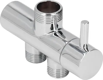 Obrázok produktu pre G3/4 na G1/2 Sprchové rameno Diverter Tee Connector Mosadzný sprchový divertorový ventil pre kúpeľňu