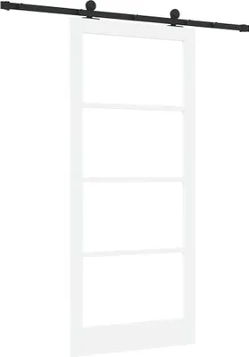 Obrázek produktu pro Posuvné dveře ORKDAL Bílá a černá 93 x 211 cm